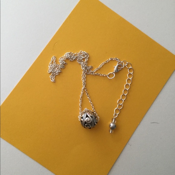 FINAL 💋Ball Necklace, Simply/Elegant Filigree - Picture 7 of 8